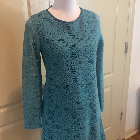 NWT Zaza Couture Eyelet Dress, Size Small - Picture 2 of 6